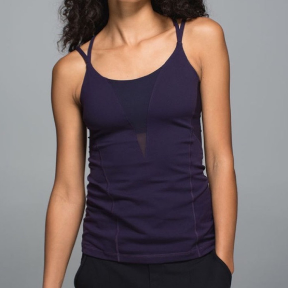 Lululemon | Exquisite Tank Black Grape Dark Purple